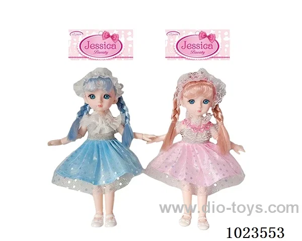 14inch 12-joint doll 2sets mixed loading in PP bag with header