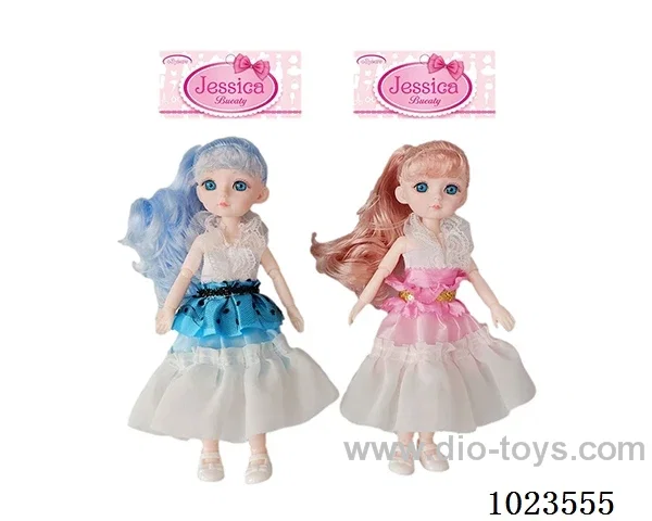 14inch 12-joint doll 2sets mixed loading in PP bag with header