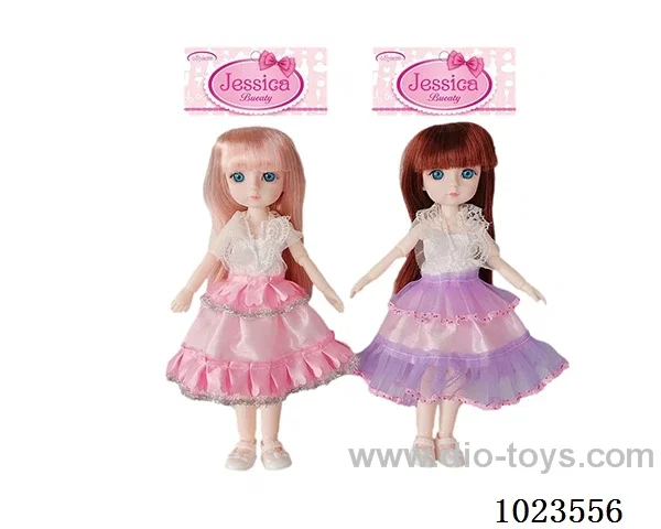 14inch 12-joint doll 2sets mixed loading in PP bag with header