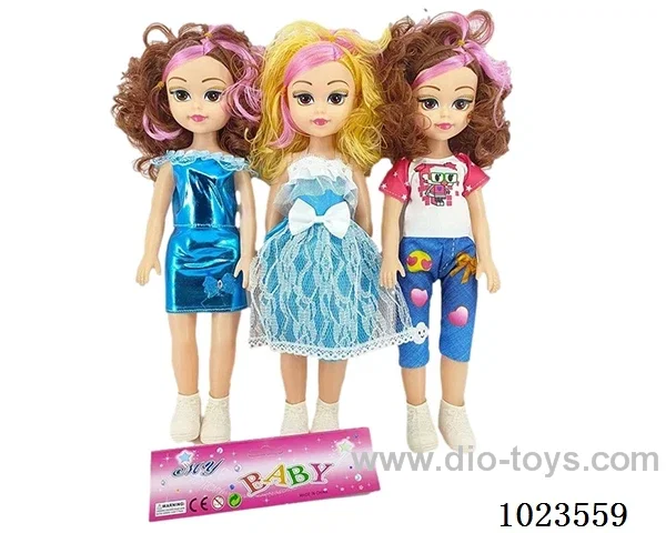 20inch doll with music &a movable hand 3sets mixed loading in PP bag with header