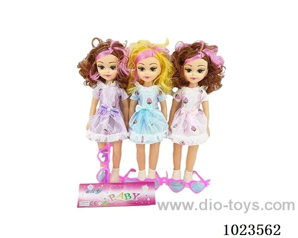 20inch doll with music &a movable hand 3sets mixed loading in PP bag with header