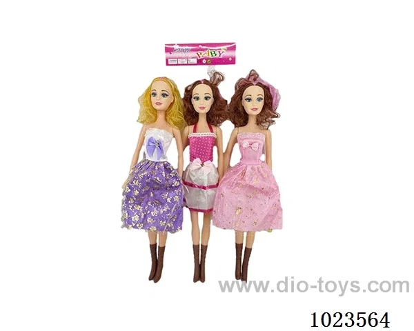 22inch doll with music &a movable hand 3sets mixed loading in PP bag with header