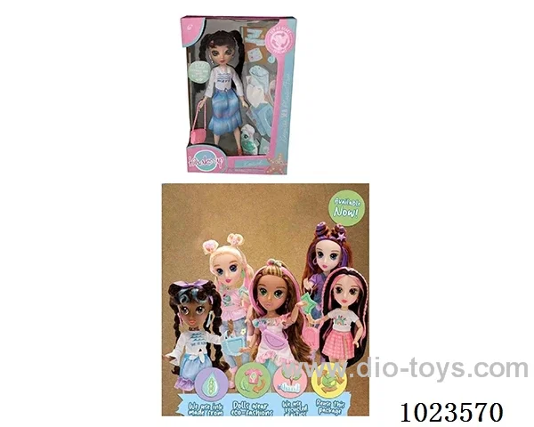 10inch 12-joint doll with 4D True eye in window box
