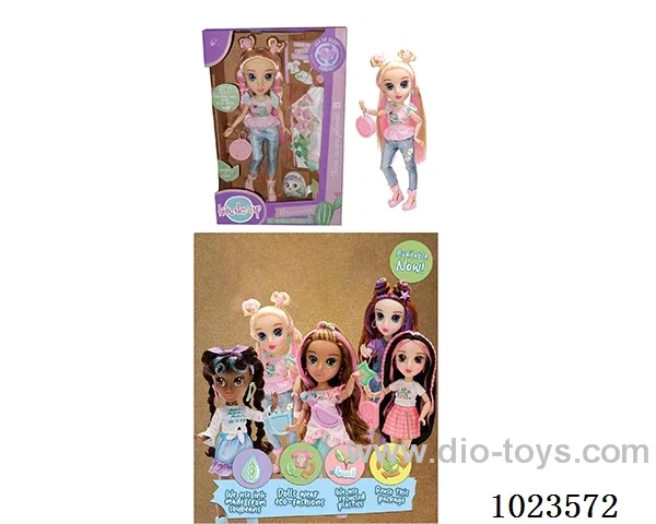 10inch 12-joint doll with 4D True eye in window box
