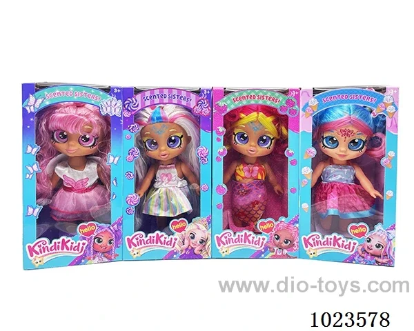 16inch doll withShaking head function 4sets mixed loading in window box