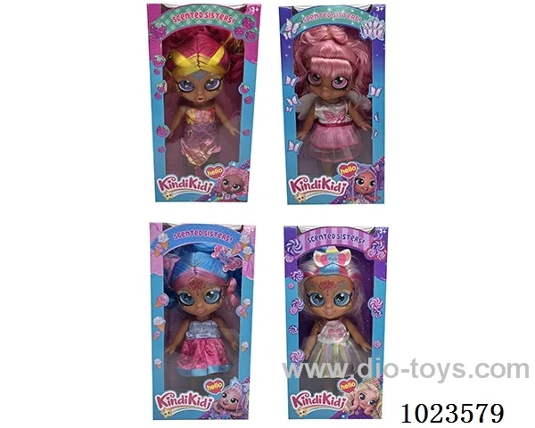 16inch doll withShaking head function 4sets mixed loading in window box