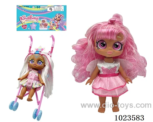 16inch doll withShaking head function 4sets mixed loading in PP bag with header