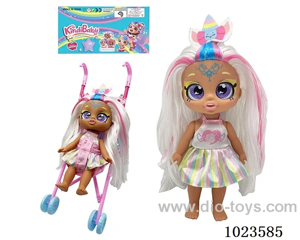 16inch doll withShaking head function 4sets mixed loading in PP bag with header