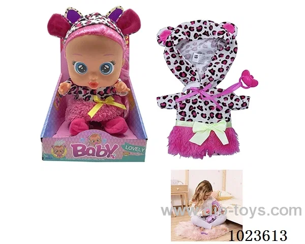 14inch doll with 4-sound music &Tearshedding function in display box