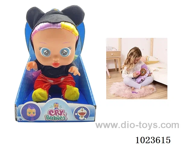 14inch doll with 4-sound music &Tearshedding function in display box