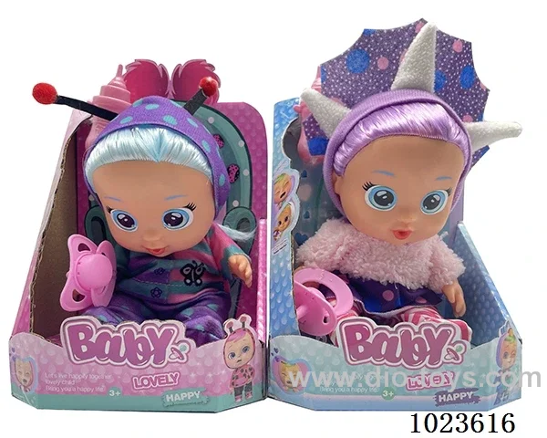 14inch doll with 4-sound music &Tearshedding function in display box