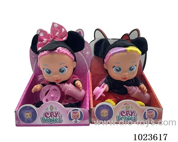 10inch doll with 4-sound music &Tearshedding function in display box