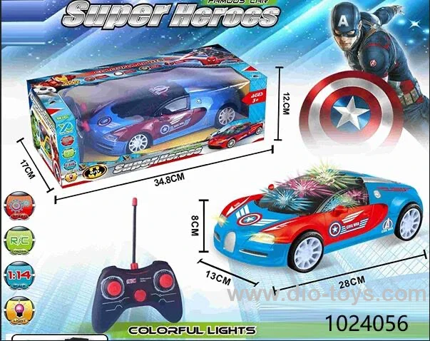 1:14 4 ch rc car with 3D light，not include battery