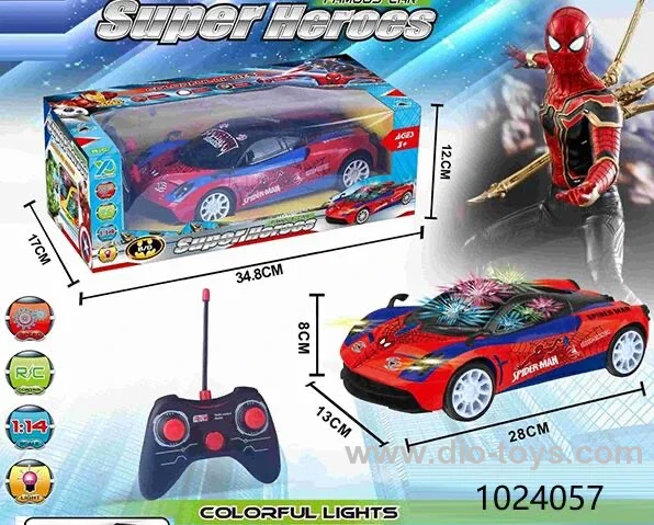 1:14 4 ch rc car with 3D light，not include battery