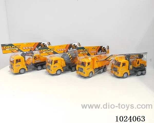 Inertia car 4sets mixed loading in pp bag with header