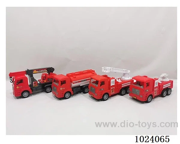Inertia car 4sets mixed loading in opp bag