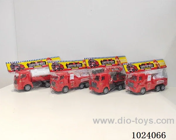 Inertia car 4sets mixed loading in pp bag with header