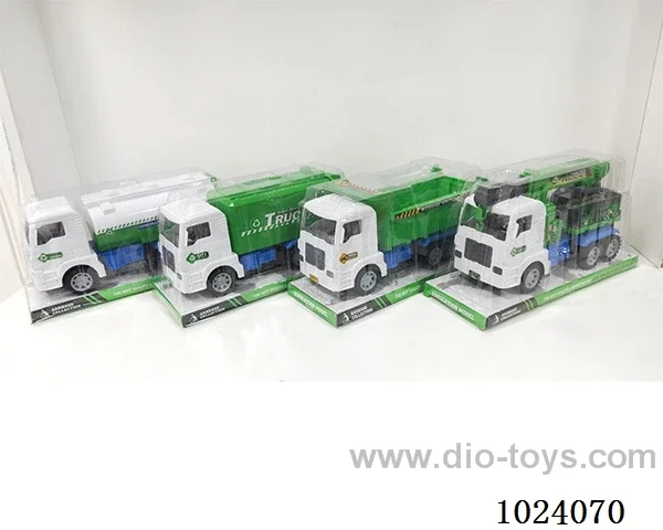 Inertia car 4sets mixed loading in PVC cover