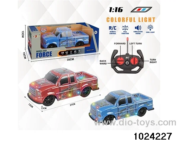 4ch RC car W L/M in window box(No package electricity)