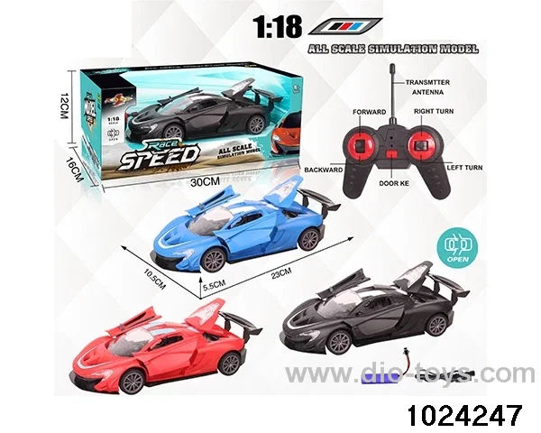 1:18 5ch RC car with light in window box(Package Electricity)