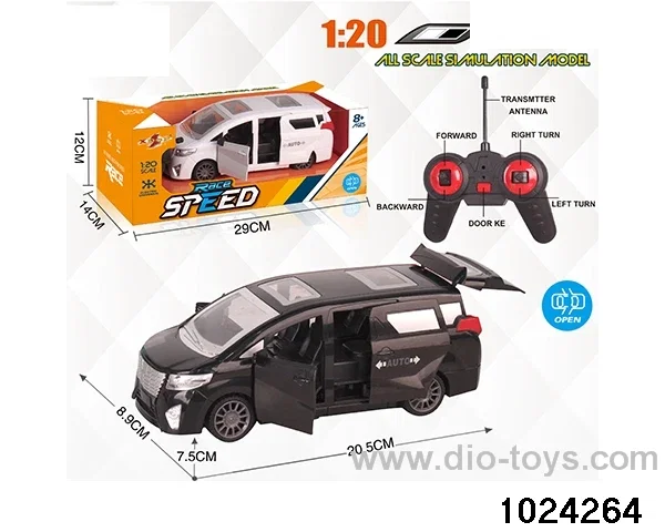 1:20 5ch RC car with light in window box(No package electricity)