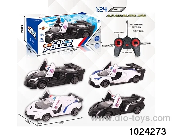 1:24 5ch RC car with light in window box(No package electricity)