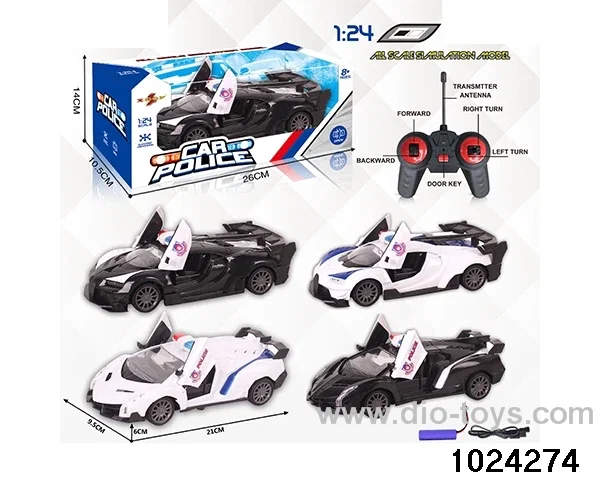1:24 5ch RC car with light in window box(Package Electricity)