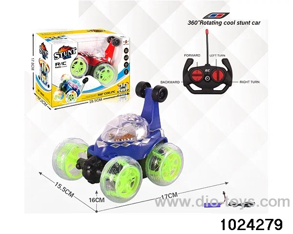 Stunt Dump Truck W L/M in window box(Package Electricity)