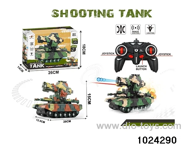 RC water bomb tank