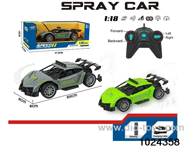 1:18 4ch RC car in window box(Package Electricity)