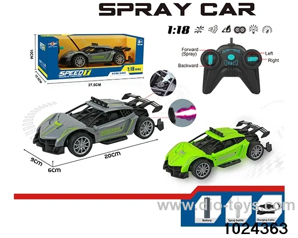 1:18 4ch RC car with light in window box(Package Electricity)