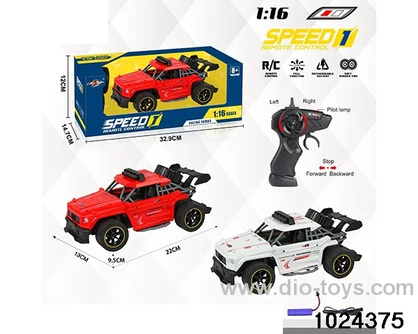 1:16 2.4G 4ch RC car in window box(Package Electricity)