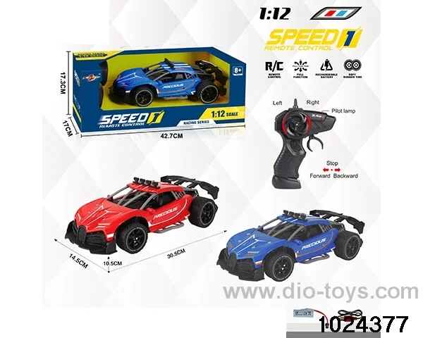 1:12 2.4G 4ch RC car in window box(Package Electricity)