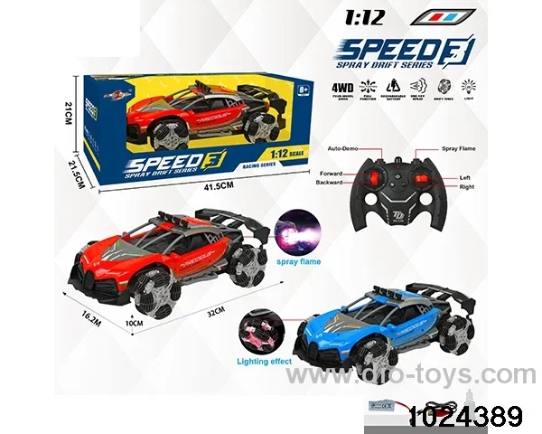 1:12 2.4G 4ch RC car in window box(Package Electricity)