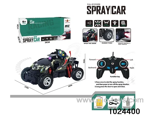 RC car in window box