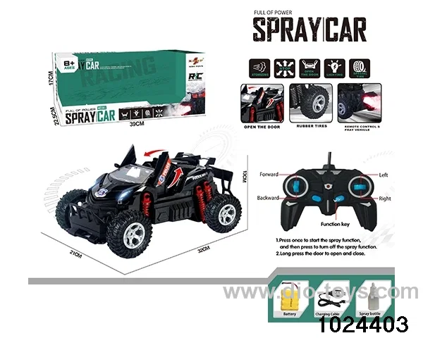 RC car in window box