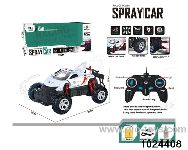 RC car in window box