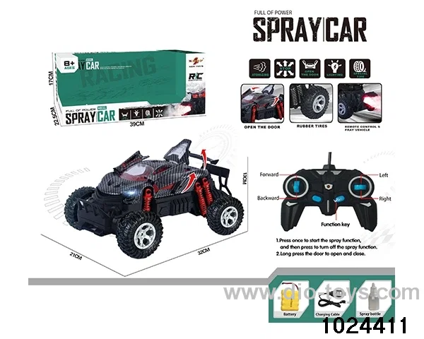 RC car in window box