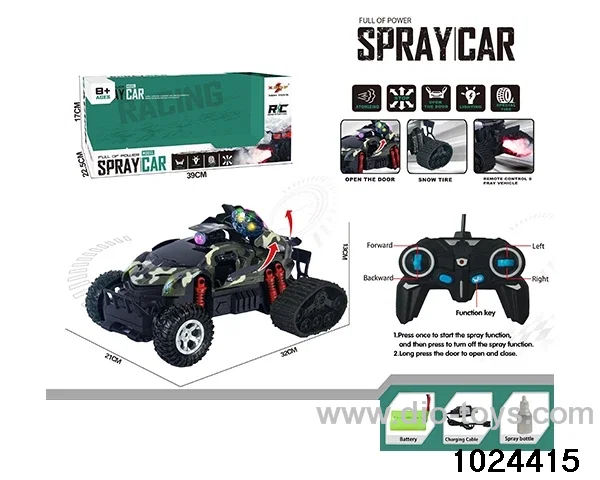 RC car in window box