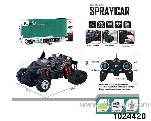 RC car in window box