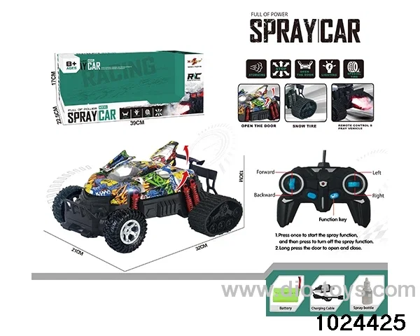 RC car in window box
