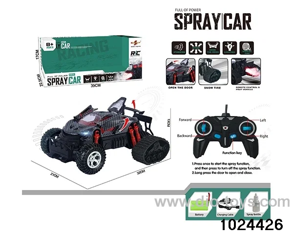 RC car in window box