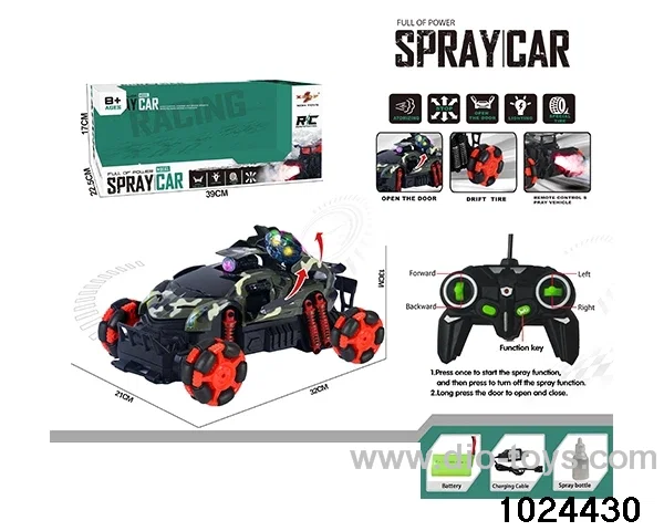 RC car in window box