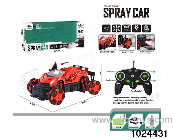 RC car in window box