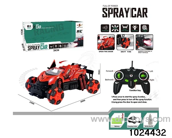 RC car in window box