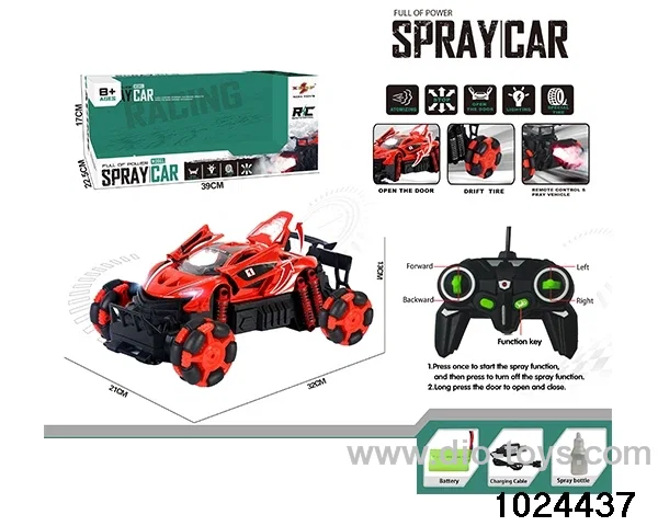 RC car in window box