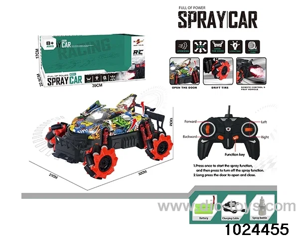 RC car in window box
