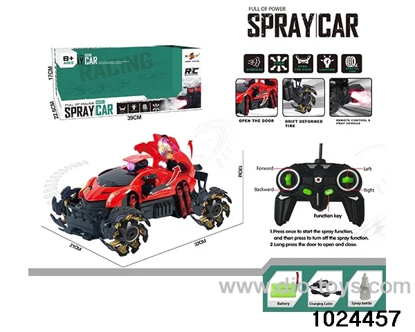 RC car in window box