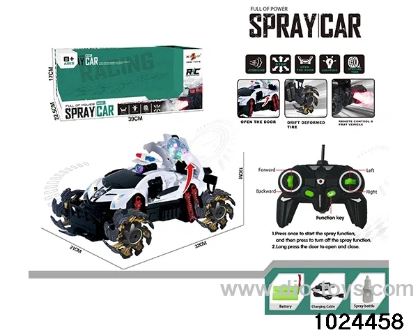 RC car in window box