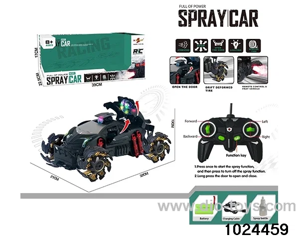 RC car in window box